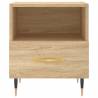 Sonoma Oak Bedside Cabinets - 2 pcs | Stylish & Durable Storage