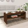 Coffee Table Brown Oak 100x40x40 cm Engineered Wood Colour brown oak Quantity in Package 1 