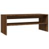 Elegant Brown Oak Coffee Table - 100x40x40 cm | HipoMarket