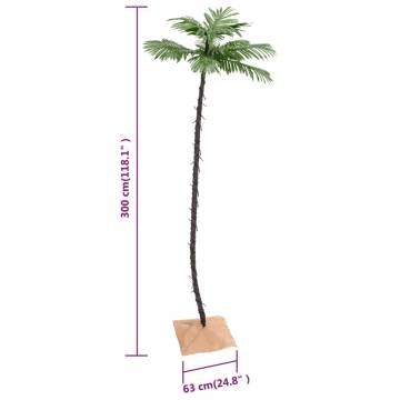 LED Palm Tree Warm White – 192 LEDs | 300 cm Decoration