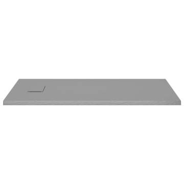 SMC Grey Shower Base Tray 120x70 cm - Durable & Modern Design