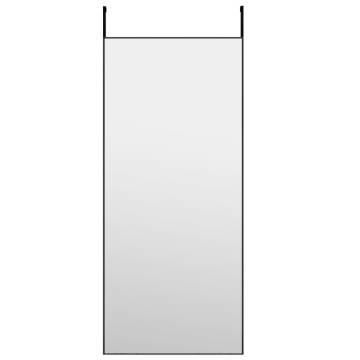 Stylish Black Door Mirror 40x100 cm - Hipomarket