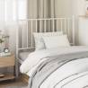 Metal Headboard White 100 cm Colour white Size 100 cm Quantity in Package 1 