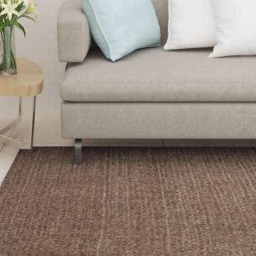 Natural Sisal Rug 66x350 cm - Brown | Durable & Textured