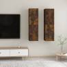 Wall-mounted TV Cabinets - Smoked Oak | Stylish Storage Solution