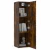 Wall-mounted TV Cabinets - Smoked Oak | Stylish Storage Solution