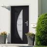 Front Door Anthracite 98x190 cm PVC Colour anthracite outside / white inside Size 98 x 190 cm Quantity in Package 1 Model right + push handle 