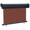 Balcony Side Awning 85x250 cm Brown - Privacy & Comfort