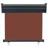 Balcony Side Awning 85x250 cm Brown - Privacy & Comfort