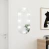 Mirror with LED Lights 80x40 cm Glass Oval Size 80 x 40 cm Quantity in Package 1 Model with led Shape oval 