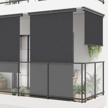 Balcony Side Awning 165x250cm - Stylish Privacy Solution