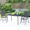 Garden Table Anthracite 110x80x72 cm Steel Mesh Size 110 x 80 x 72 cm Quantity in Package 1 