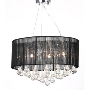 Stunning Black Chandelier with 85 Crystals | HipoMarket