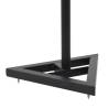 Studio Monitor Speaker Stands - 2 pcs Black Steel | Hipomarket