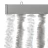 Fly Curtain Light Grey & White 56x200 cm - Insect Protection