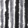 Fly Curtain Grey & Black 90x200 cm Chenille | HipoMarket