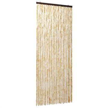 Fly Curtain Beige 100x230 cm Chenille - Insect Protection