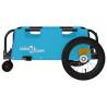 Blue Oxford Fabric Bike Trailer - Durable & Versatile