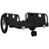 Durable Bike Trailer - Black Oxford Fabric & Iron | HipoMarket