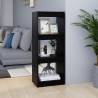 Book Cabinet/Room Divider Black 40x30x103.5 cm Solid Pinewood Colour black Size 40 x 30 x 103.5 cm Quantity in Package 1 