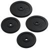 60 kg Cast Iron Barbell with Plates - Versatile Workout Set