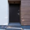 Front Door Anthracite 100x200 cm Aluminium Colour anthracite Size 100 x 200 cm Quantity in Package 1 Model witn knob (left) 