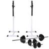 Barbell Squat Rack & Dumbbell Set 30.5 kg - Home Gym Equipment