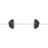 Barbell with Plates 60 kg Weight 2x 7.5 kg + 2x 5 kg + 2x 1.25 kg + 2x 15 kg Number of 1 