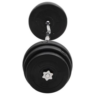 90 kg Curl Barbell with Plates - Durable & Versatile Workout