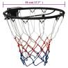 Basketball Ring Black 45 cm Steel | Durable & Sturdy