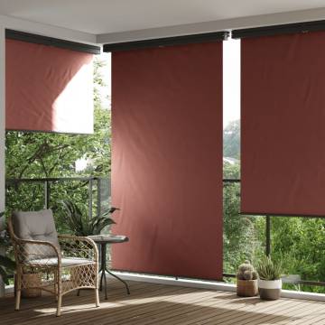 Brown Balcony Side Awning 165x250 cm - Stylish Privacy Solution