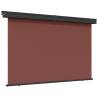 Brown Balcony Side Awning 165x250 cm - Stylish Privacy Solution