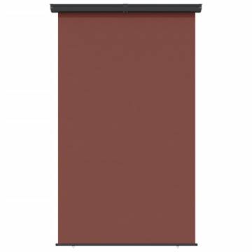 Brown Balcony Side Awning 165x250 cm - Stylish Privacy Solution