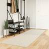 Shaggy Rug High Pile Modern Cream 80x250 cm Colour cream Size 80 x 250 cm 