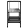 Kitchen Trolley Grey Sonoma - Stylish & Functional Storage