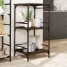 Stylish Brown Oak Kitchen Trolley | Durable & Versatile Storage