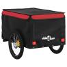 Bike Trailer Black and Red - 30 kg Capacity | HipoMarket