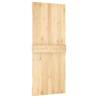 NARVIK Solid Pine Door 85x210 cm - Secure & Stylish