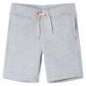 Kids' Shorts with Drawstring Grey 92 Colour grey Size 92 (1.5-2y) 