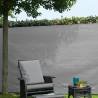 Nature Garden Sight Break Fencing PE 1.5x5m - Grey Privacy Screen