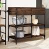 Brown Oak Kitchen Trolley - Stylish Storage Solution