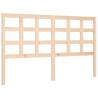 Solid Wood Bed Frame with Headboard - 160x200 cm | HipoMarket