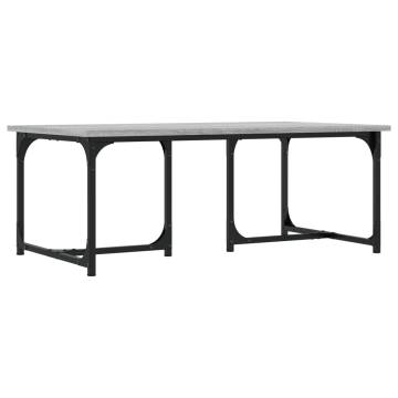 Elegant Grey Sonoma Coffee Table - 90x50x35 cm | Hipo Market