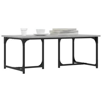 Elegant Grey Sonoma Coffee Table - 90x50x35 cm | Hipo Market