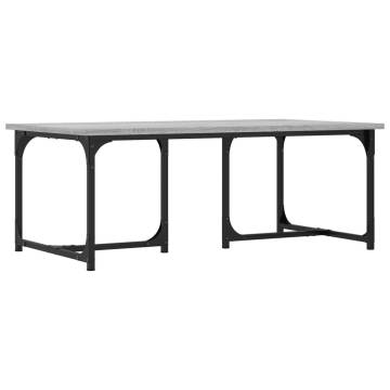 Elegant Grey Sonoma Coffee Table - 90x50x35 cm | Hipo Market