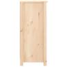 Solid Pine Wood Sideboard 40x35x80 cm - Hipomarket