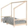 Kids Bed Frame 90x190 cm Solid Wood Pine - Hipo Market