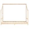 Kids Bed Frame 90x190 cm Solid Wood Pine - Hipo Market