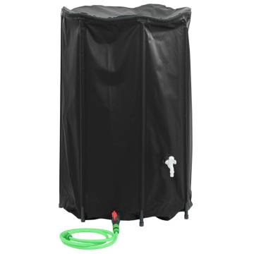 1000 L Foldable Water Tank with Tap - PVC | Hipomarket