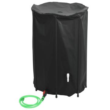 1000 L Foldable Water Tank with Tap - PVC | Hipomarket